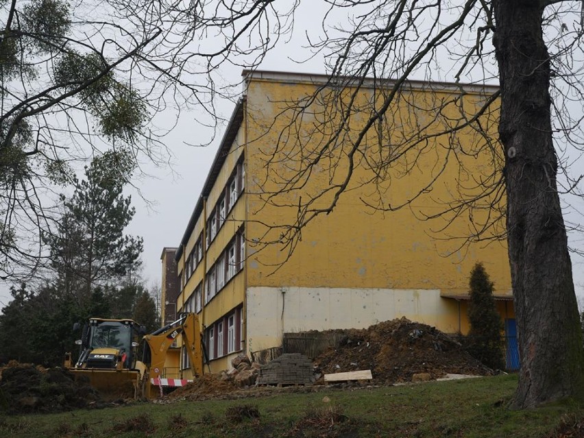 Trwa remont Szkoły Podstawowej nr 3 w Wodzisławiu Śl.