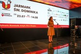 Konferencja prasowa w Muzeum Bursztynu w Gdańsku. Prezydent Dulkiewicz przedstawiła program Jarmarku św. Dominika