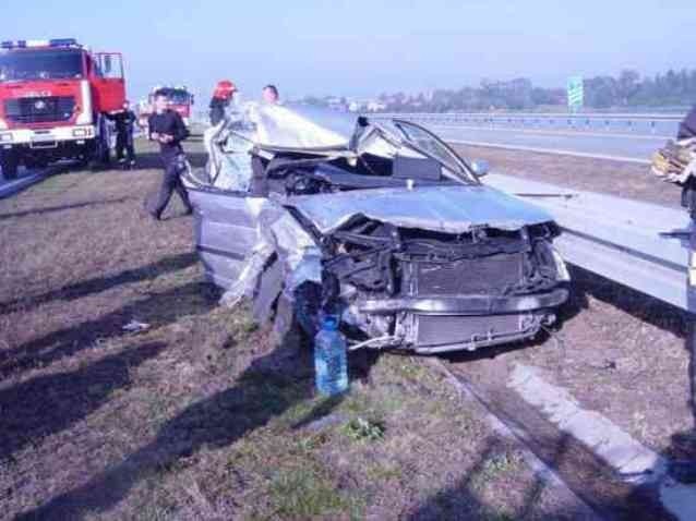Wypadek na autostradzie A2