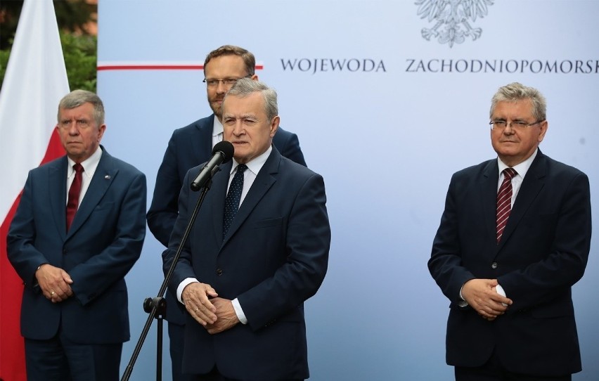 Wizyta ministra kultury Piotra Glińskiego w Szczecinie...