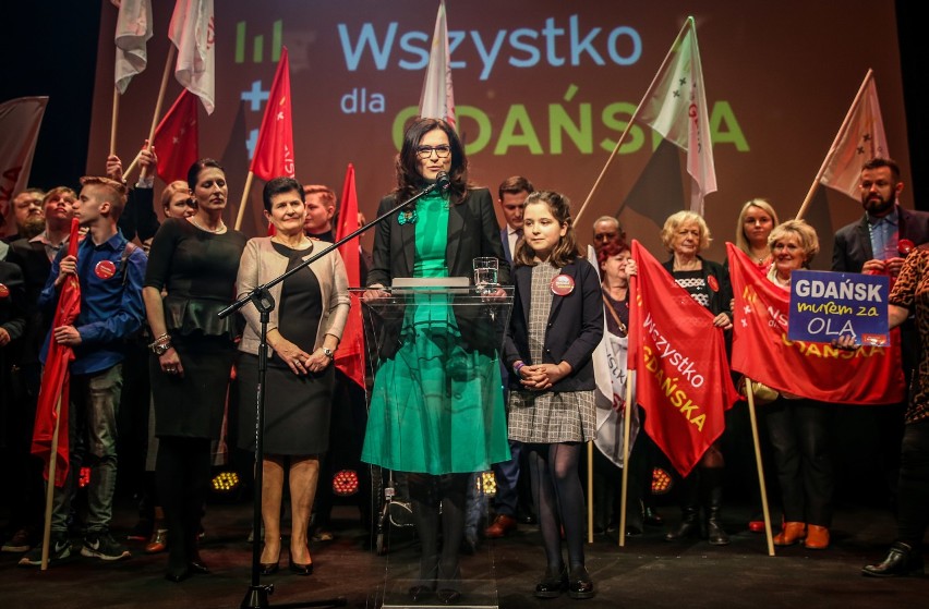 03.03.2019, wybory prezydenckie w Gdańsku. Wieczór wyborczy...