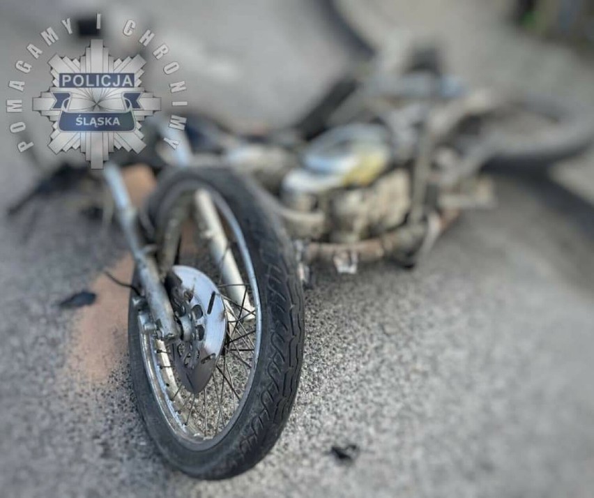 Częstochowa. Śmiertelny wypadek w gminie Kruszyna. Nie żyje 16-latek kierujący motocyklem