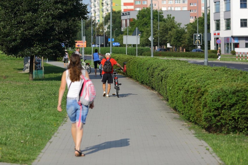 Akcja "jabłko lub cytryna" dla rowerzystów w Piotrkowie