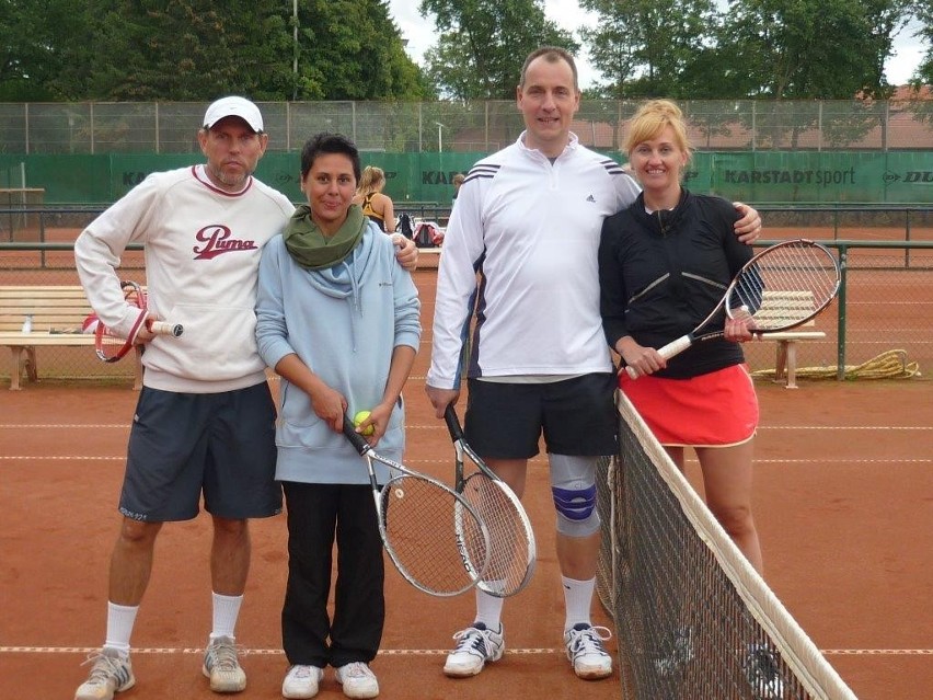 Tenisiści z Koła zagrali w Reibek