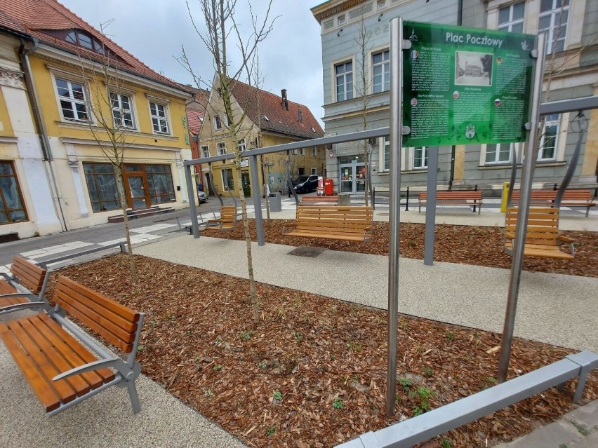 Ogród kieszonkowy na placu Pocztowym w Zielonej Górze