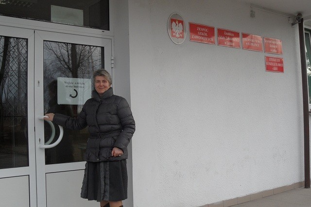 Jolanta Kardas cieszy się z planowanego remontu Zespołu Szkół Zawodowych w Lublińcu