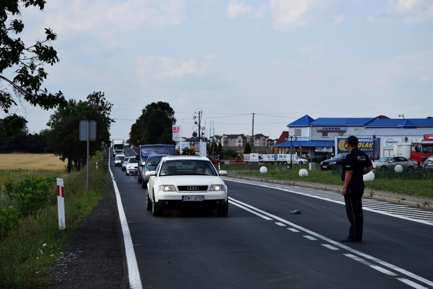 Śmiertelny wypadek na wylocie z Wielunia. Zginął 49-letni kierowca skutera [AKTUALIZACJA]