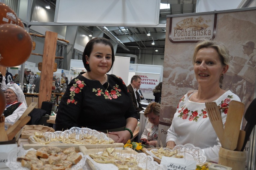 Górale w Warszawie promują tradycyjne produkty