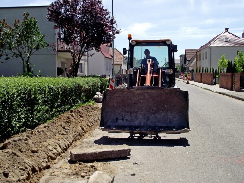 Nowy chodnik przy ulicy Kolonia w Zbąszyniu