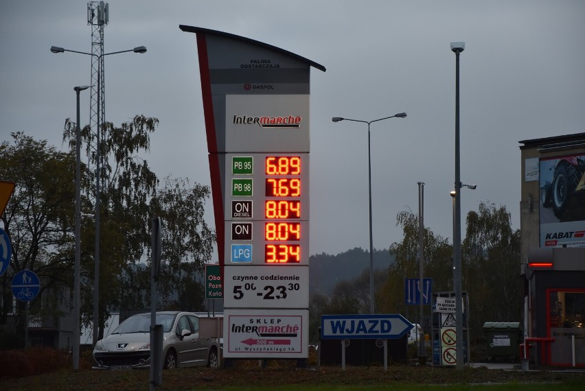 Chodzież: jakie ceny paliw na stacjach benzynowych 24 października?