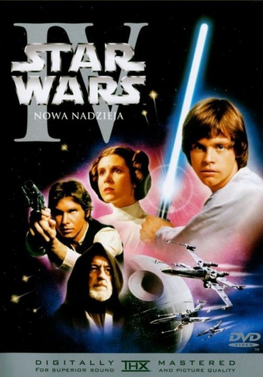 Luke Skywalker, Han Solo, księżniczka Leia, Obi-Wan Kenobi,...