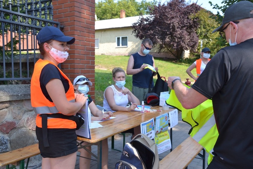 Ponad 30 osób wzięło udział w IV Kikolskim Rajdzie Rowerowym