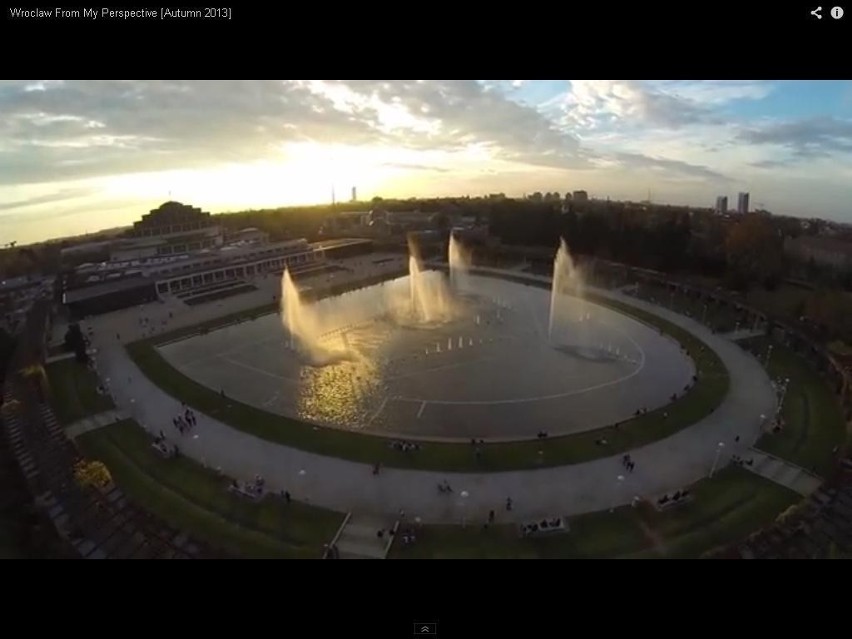 Dron nad Wrocławiem: Miasto z lotu ptaka (ZOBACZ FILM)