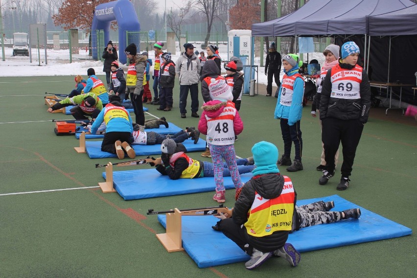 Ferie 2015 Chorzów: zawody biathlonowe na Stadionie Śląskim