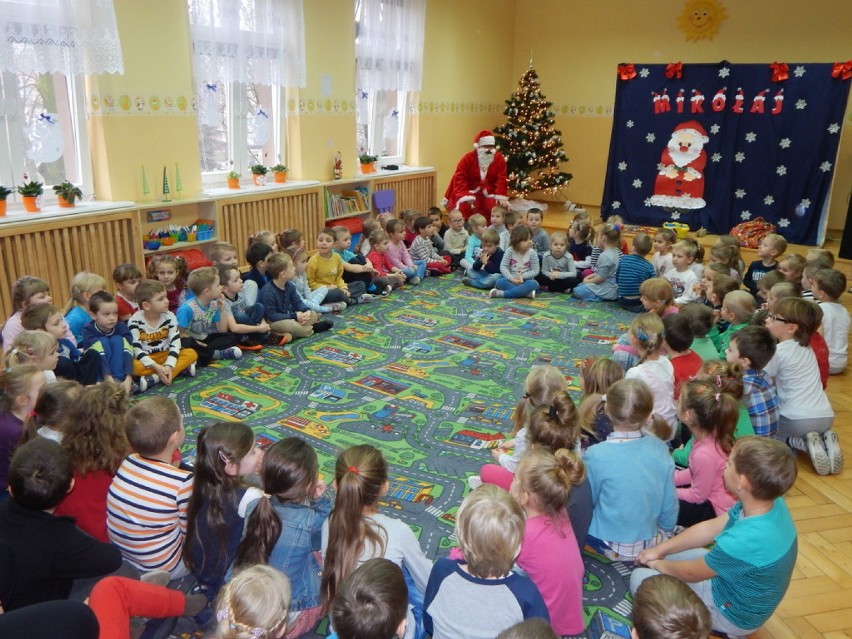 Mikołaj odwiedził przedszkolaki