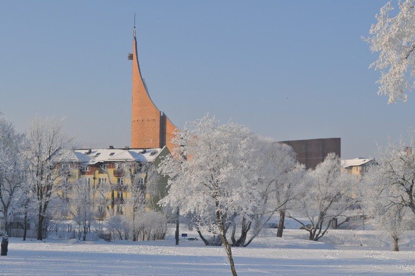 Zima w Tczewie