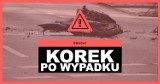 Kolizja na obwodnicy, zderzyły się dwa samochody. Droga w kierunku Gdańska zablokowana