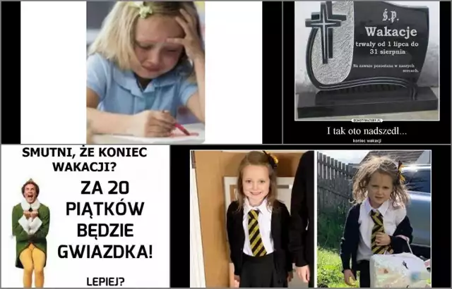 Koniec wakacji zbliża się nieuchronnie, a wraz z nim rozpoczyna się wysyp memów. Internauci nie mają litości i nie zawodzą również w tym roku. Nacieszmy się ostatnimi dniami wakacji i pośmiejmy z powrotu do szkoły, bo ten bywa ciężki!
Kliknijcie w zdjęcie, żeby przejść do galerii memów i zabawnych obrazków.