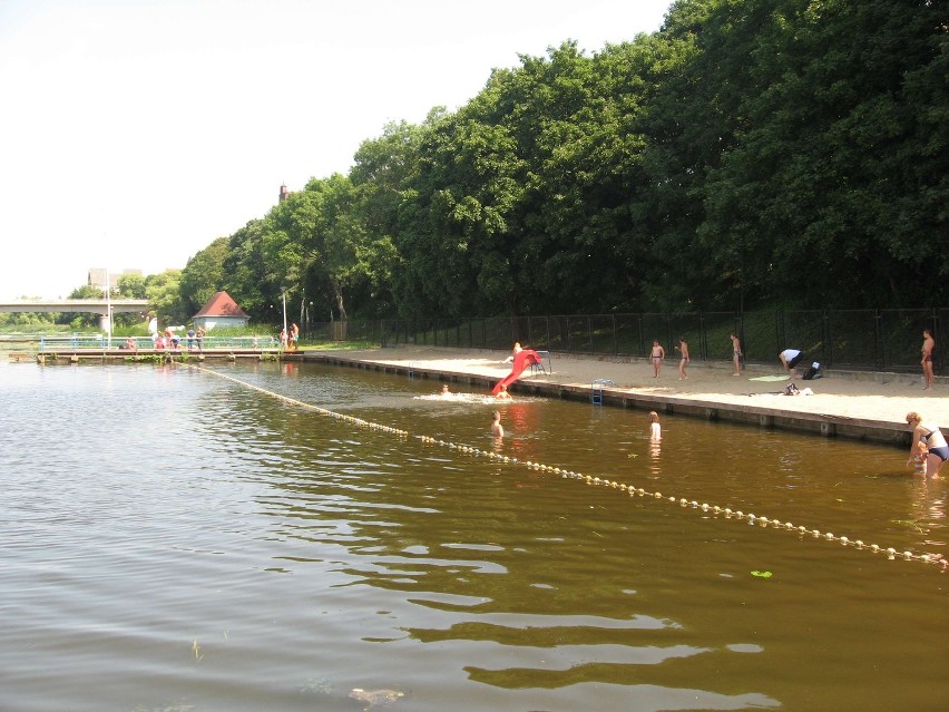 Kąpielisko w Malborku - miejsce, w którym można ochłodzić się w upały