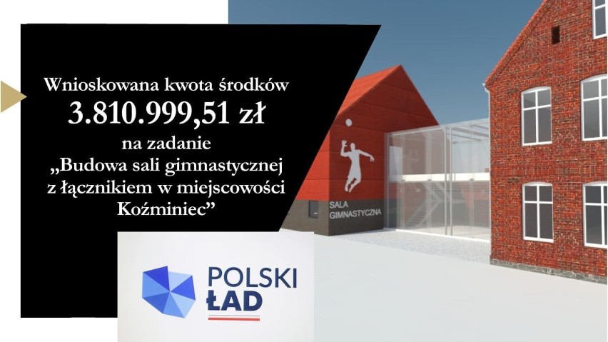 Budowa kanalizacji i sali gimnastycznej - to dwie inwestycje, na które chce pozyskać dotacje gmina Dobrzyca