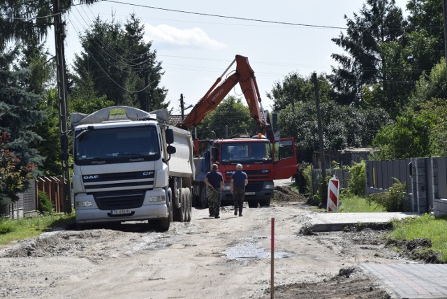 Osiedle Halinów w Skierniewicach - rozpoczęła się przebudowa ulic