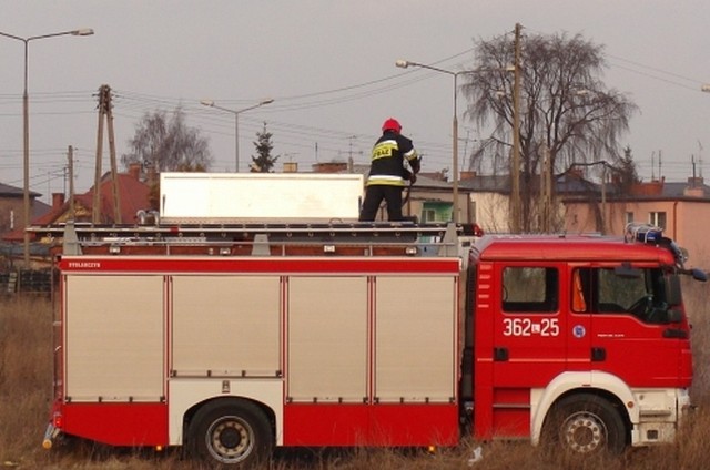 W pożarze przy ulicy Działkowej w Lublinie zginął 35-letni mężczyzna