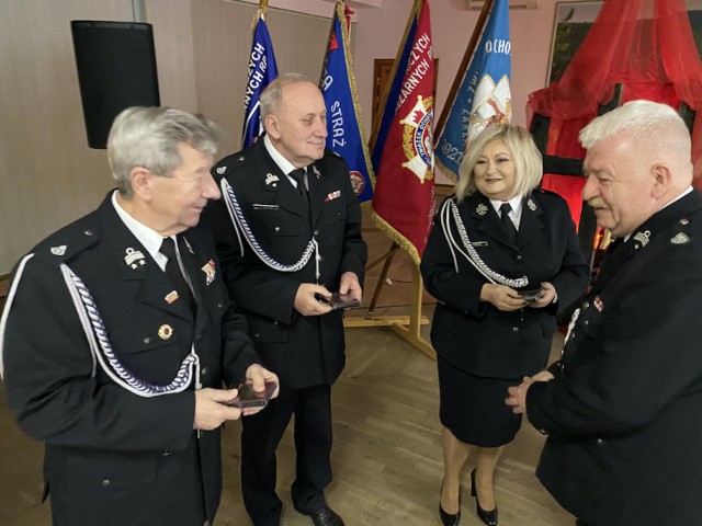 Wojewódzkie obrady OSP w Wolborzu. Wręczono odznaki honorowe Zasłużony dla Ochrony Przeciwpożarowej Województwa Łódzkiego