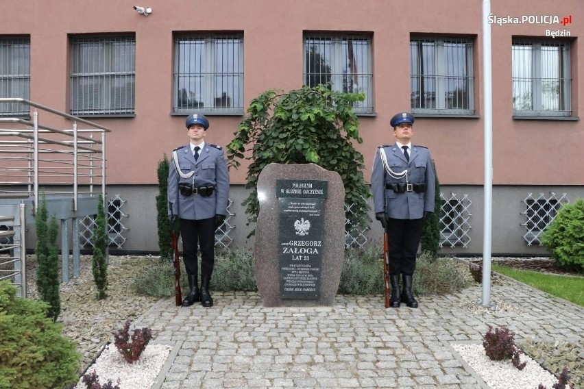 Uroczystości w Będzinie, upamiętniające sierżanta Grzegorza...