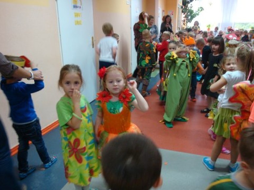 Bal jesieni w przedszkolu Słoneczko