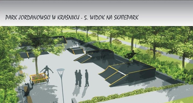 Park Jordanowski w Kraśniku: Zgłoś swoje uwagi do koncepcji odnowy parku.