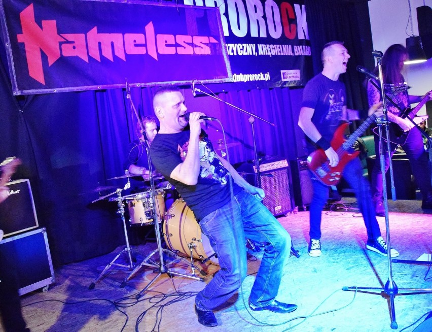 Koncert Nameless w Sieradzu. Heavymetalowy zespół wystąpił w Prorocku
