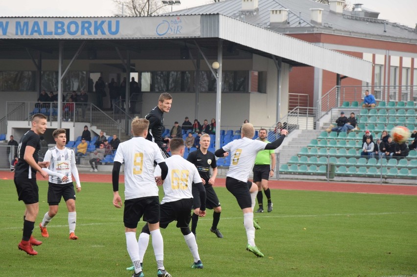 Fotorelacja. Pomezania Malbork - Żuławy Nowy Dwór Gdański 1:1. Bramki dwóch Mateuszów