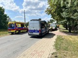 Zderzenie dwóch pojazdów w Baczynie koło Gorzowa. Dwoje dzieci trafiło do szpitala na badania