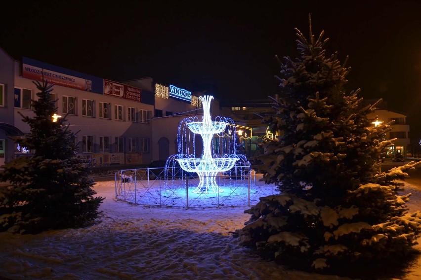 Bielsk Podlaski był jednym z najpiękniej rozświetlonych...