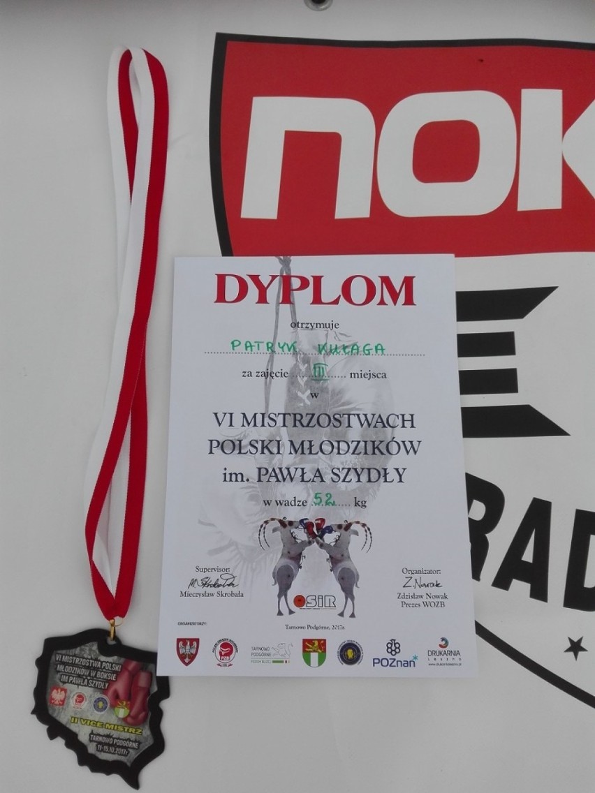 Radomsko: Patryk Kułaga wywalczył brązowy medal Mistrzostw Polski Młodzików