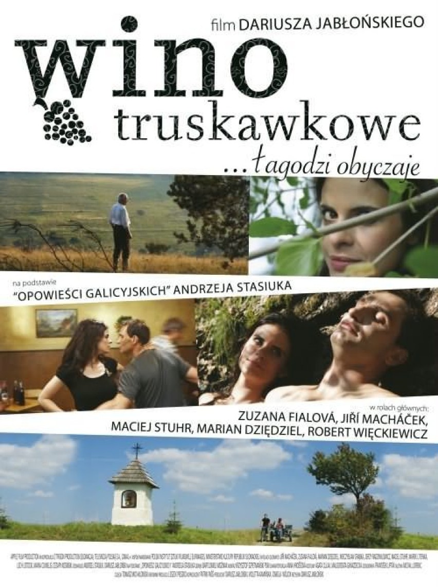 Plakat filmu "Wino truskawkowe"