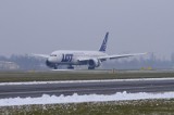 Poznań: Dreamliner wylądował na Ławicy [ZDJĘCIA]