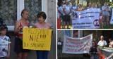 Protest działkowców ROD Wapieniczanka. Mówią NIE budowie spalarni śmieci w Bielsku-Białej