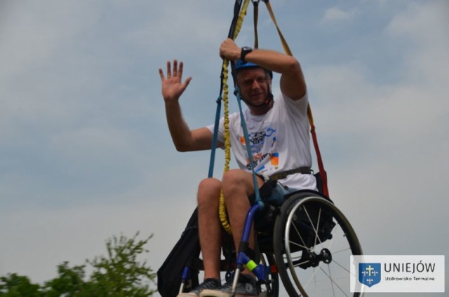 II edycja „Water Trial Air – Pokonaj Siebie Wheelchair” w Uniejowie