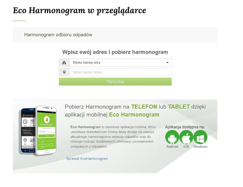 Sprawdź w smartfonie terminy odbioru śmieci w Zduńskiej Woli. Pozwala na to aplikacja Eco Harmonogram