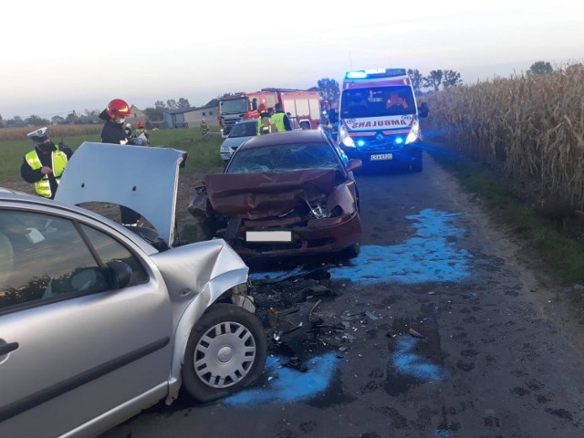 Wypadek w powiecie radziejowskim