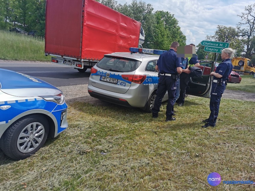 Pijany kierowca spowodował kolizję w Uniechowie (gmina...