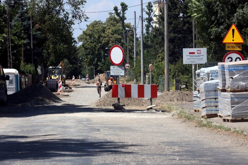 Trwa remont drogi w Koskowicach. Droga jest zamknięta, zobaczcie aktualne zdjęcia