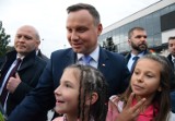 Prezydent Andrzej Duda przyjechał do Oświęcimia