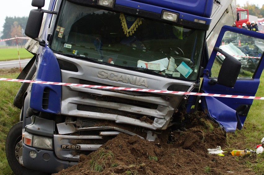 Wypadek w Prażuchach Nowych pod Kaliszem