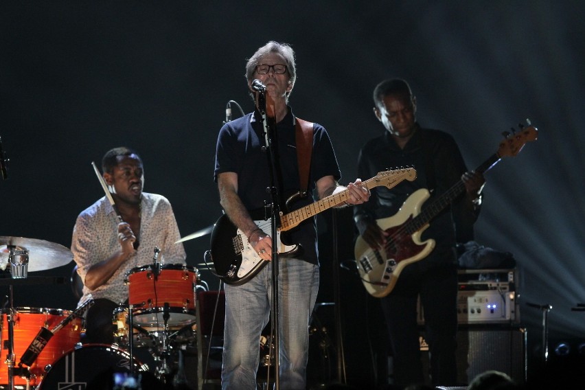 Eric Clapton wystąpił w łódzkiej Atlas Arenie.