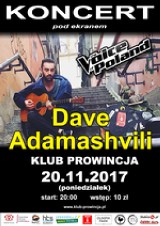 Dave Adamashvili zaśpiewa w Prowincji
