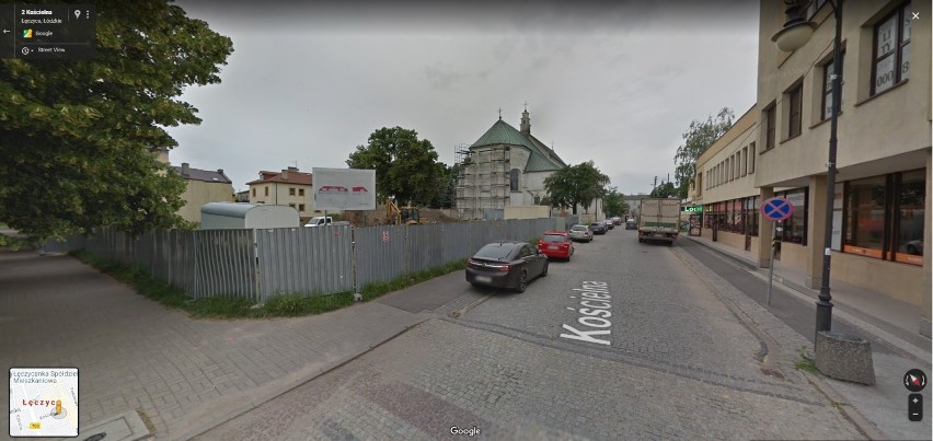Łęczyca na Google Street View. Zobacz miasto i ludzi, którzy wtedy spacerowali tymi uliczkami GALERIA
