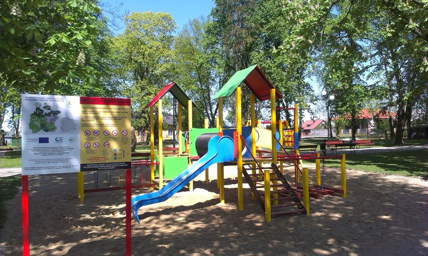 Plac zabaw w Choceniu
