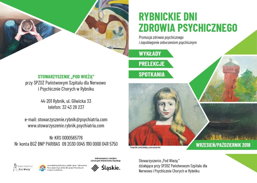 Już wkrótce Rybnickie Dni Zdrowia Psychicznego